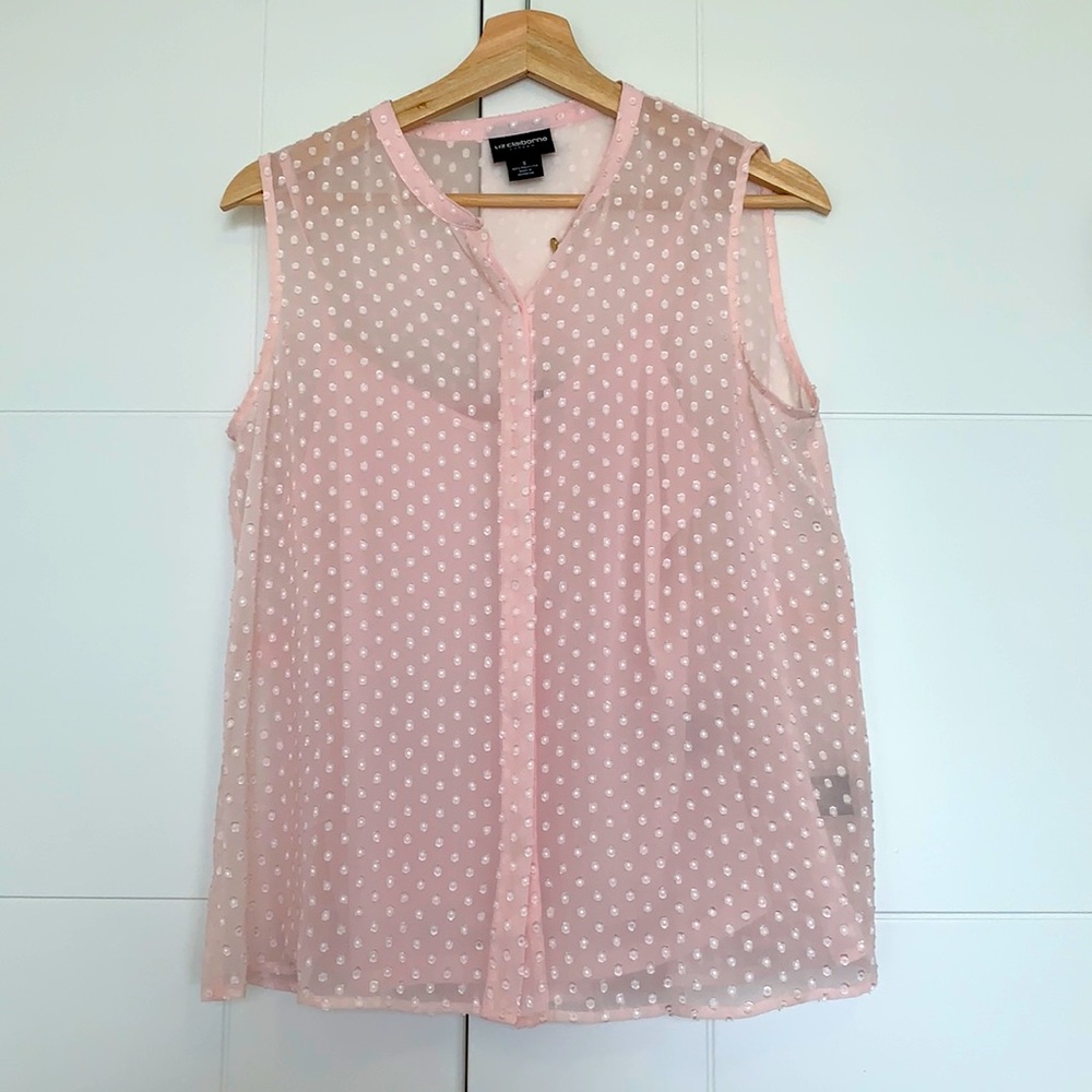Liz Claiborne Women’s Top  Color Light Pink Size S